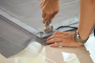 Image of screen repair in orange county.